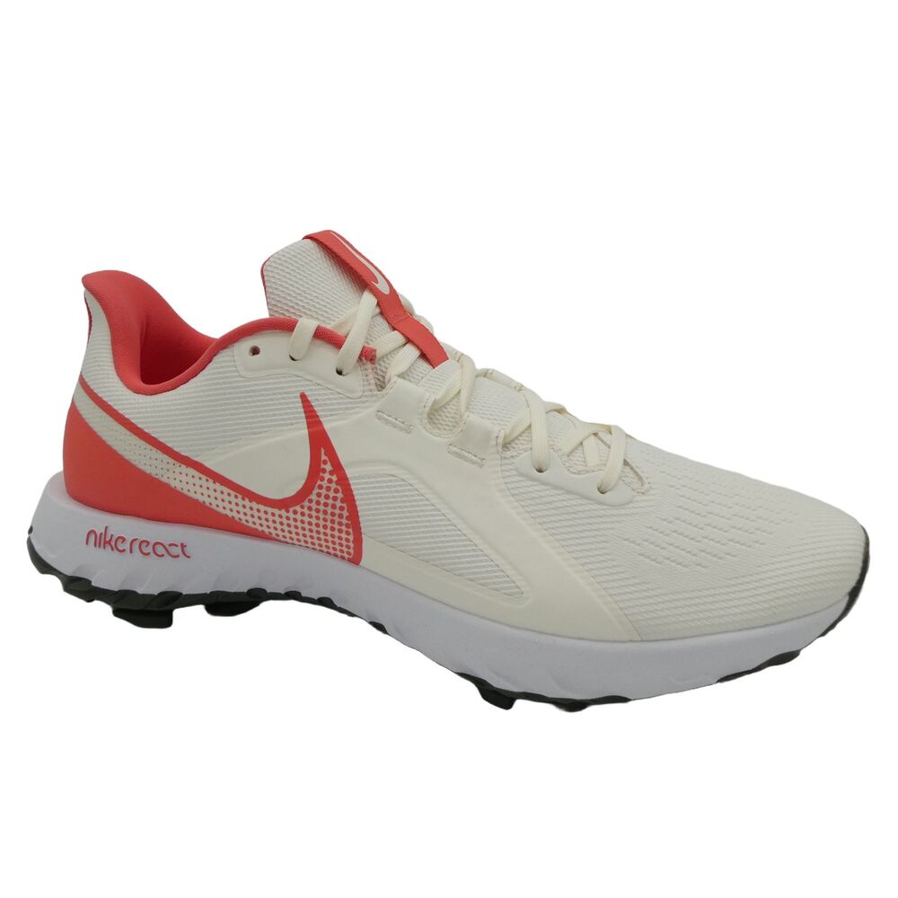 Nike React Infinity Pro Men's 13 Golf Shoes White Magic Ember Spiked CT6620-104